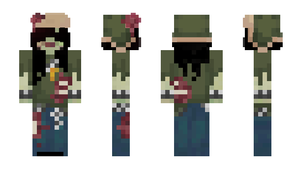 Minecraft скин по нику Ksemii
