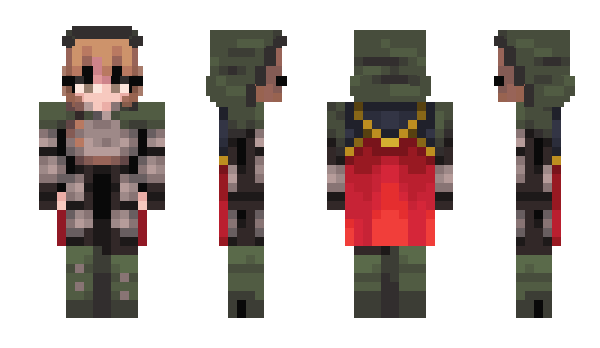 Minecraft скин по нику TiniFox_