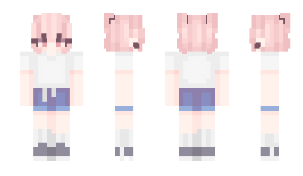 Minecraft skin Saralee