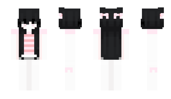 Minecraft skin uvyx