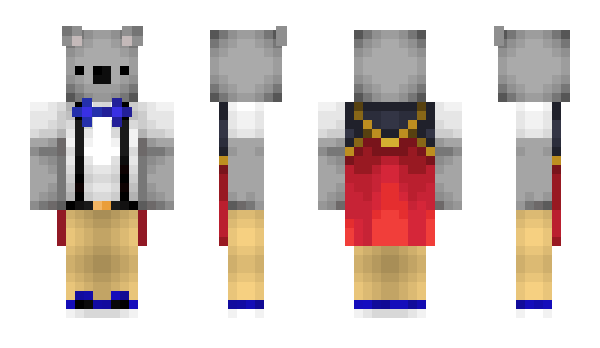 Minecraft skin ChuQue