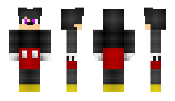 Minecraft skin FAXINEIRO