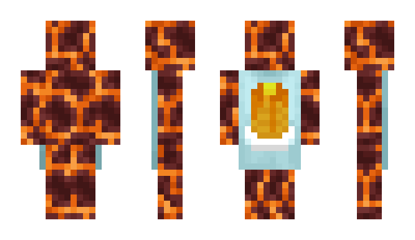 Minecraft skin MagmaBlock