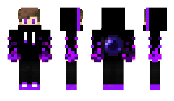 Minecraft skin Purple_Stat