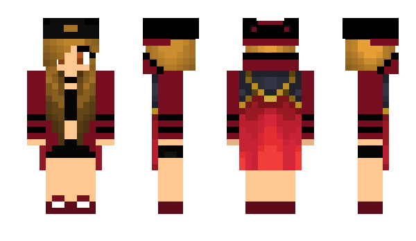 Minecraft skin Vivzii