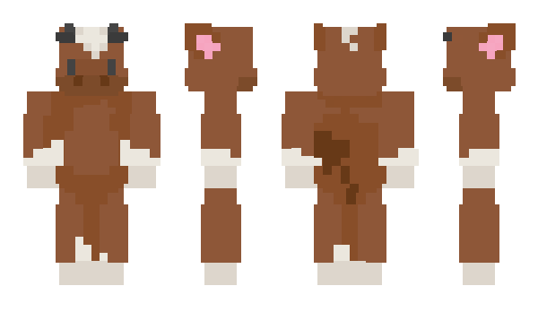 Minecraft skin mMOOOOOOOOO