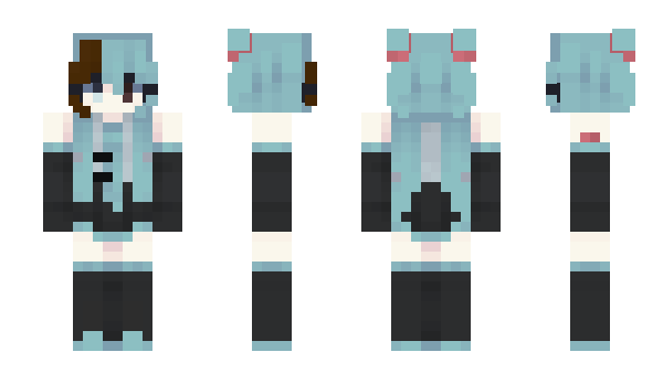 Minecraft skin WawaLikeWater