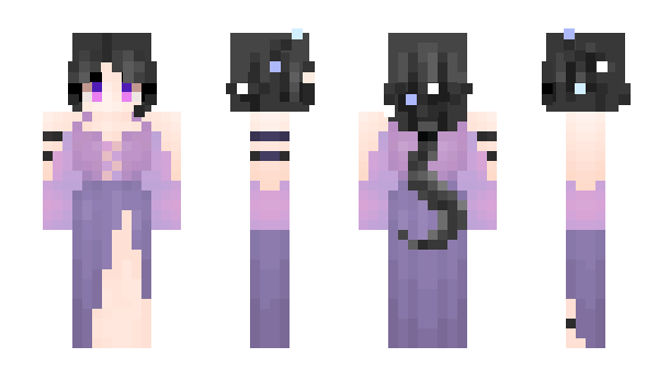 Minecraft skin Goldygirl