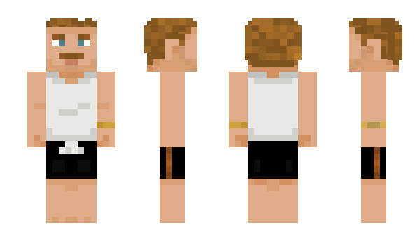 Minecraft skin JacekBlack