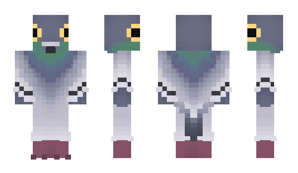 Minecraft скин по нику howmanyseagulls