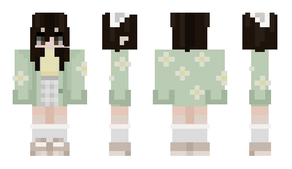 Minecraft skin lunadotexe