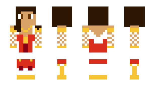 Minecraft skin EzraScarlet