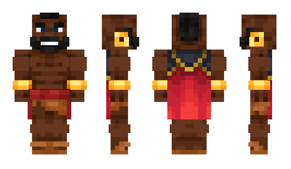 Minecraft skin Gliu