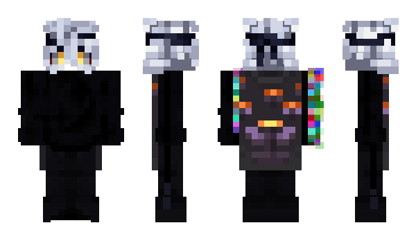 Minecraft skin AquaDestroy