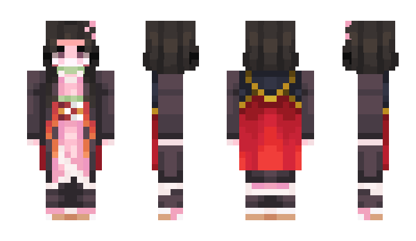 Minecraft skin NeZuko_101