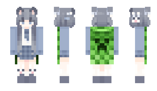 Minecraft skin Wait1s