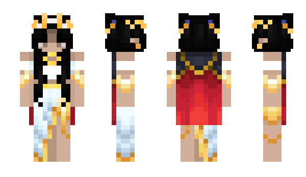 Minecraft skin MistressLeaf