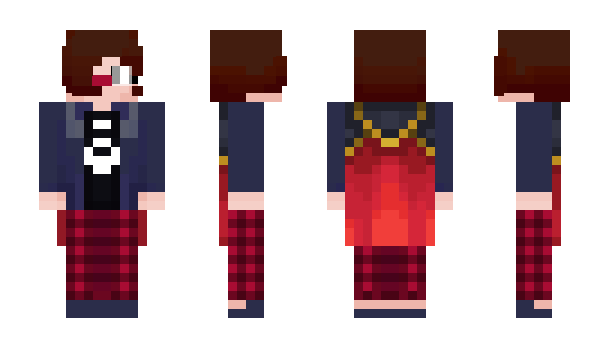 Minecraft skin Kuriku