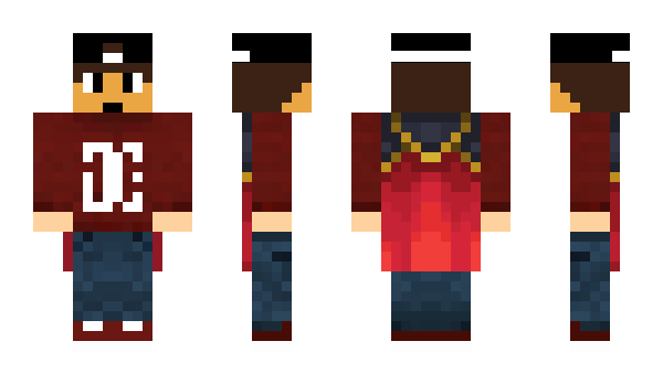 Minecraft skin DCDONUT