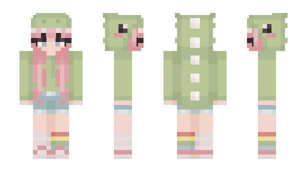Minecraft skin DinoRaw