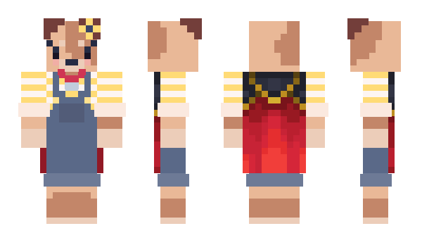 Minecraft skin ylfa