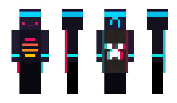 Minecraft skin RETROWAWE