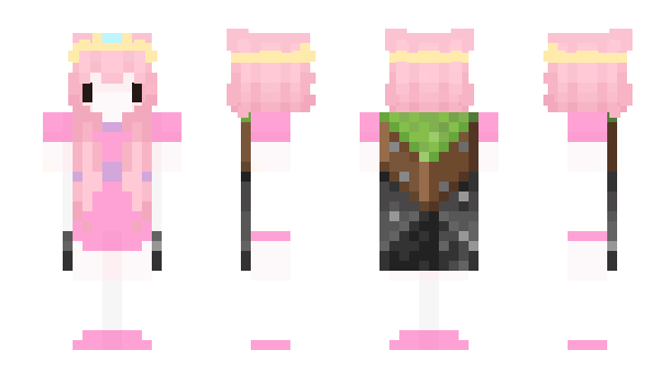 Minecraft скин по нику rainicorngirl
