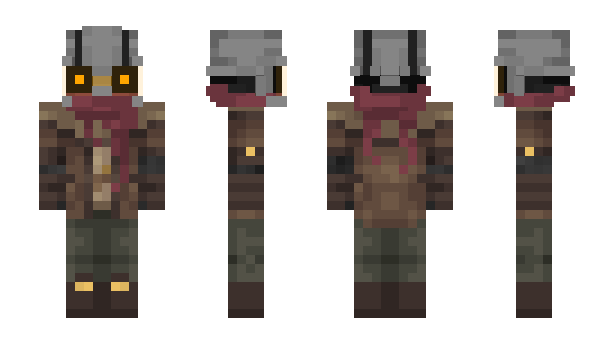 Minecraft skin BloodWolf209