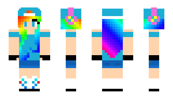 Minecraft skin Girlscute