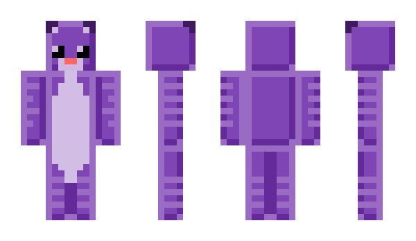 Minecraft skin oOPurpleCatsOo