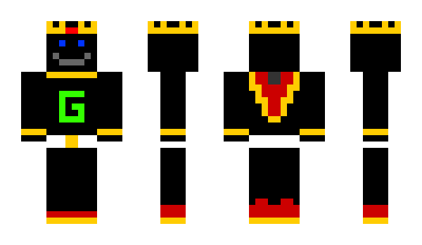 Minecraft skin Gurkentor