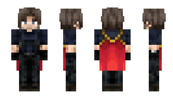 Minecraft skin Redfivld