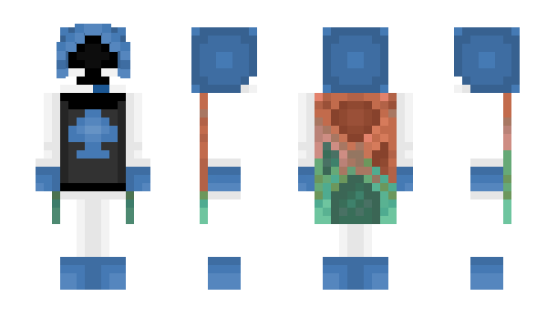 Minecraft skin SilverPython717