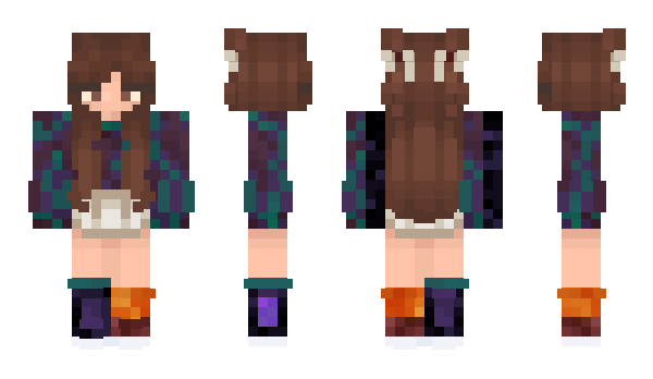 Minecraft skin netherlava