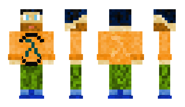 Minecraft skin Daivis