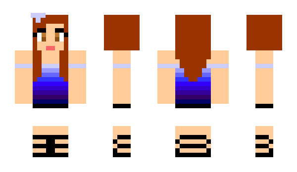 Minecraft skin Chona