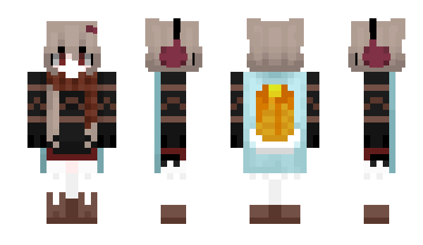 Minecraft скін по ніку akaGrimace