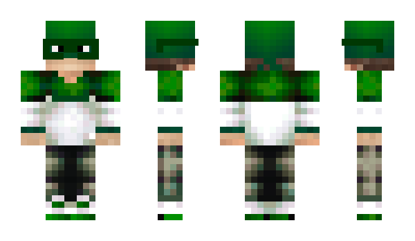 Minecraft skin xCaptainBroccoli