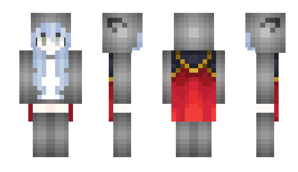Minecraft skin shortfeather