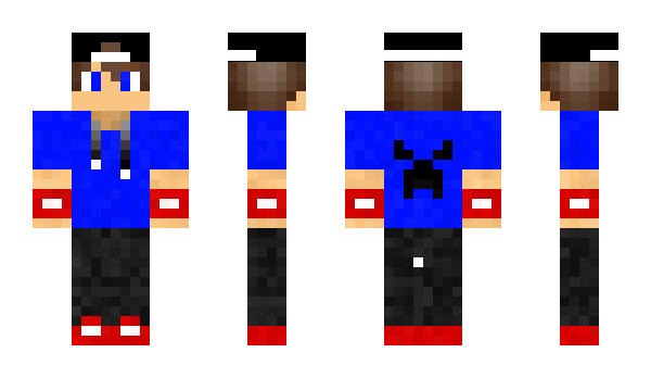Minecraft skin Methy