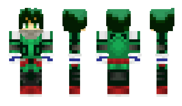 Minecraft скін по ніку DEKU_FF