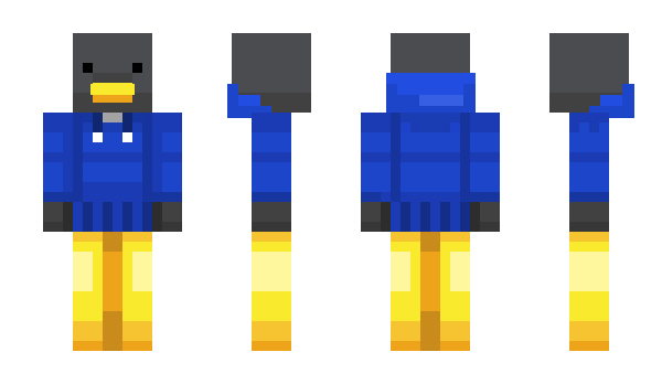 Minecraft skin HoodiePenguin
