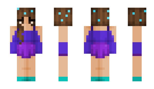 Minecraft скін по ніку Alice_Pup