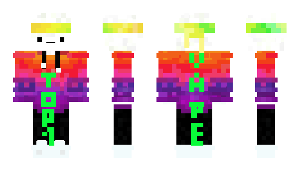 Minecraft скин по нику kolorowy_nick