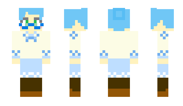 Minecraft skin AcrylicGlass