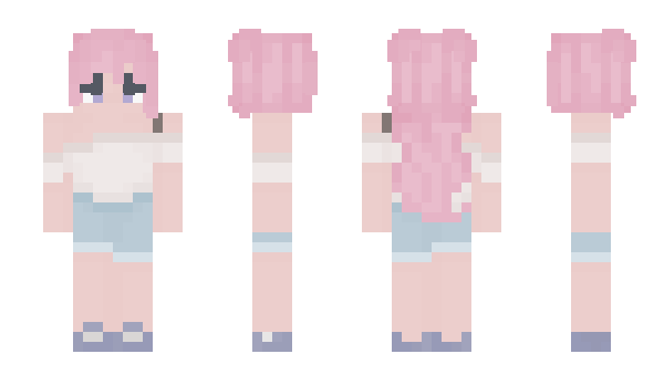 Minecraft skin GalaxyRainbow