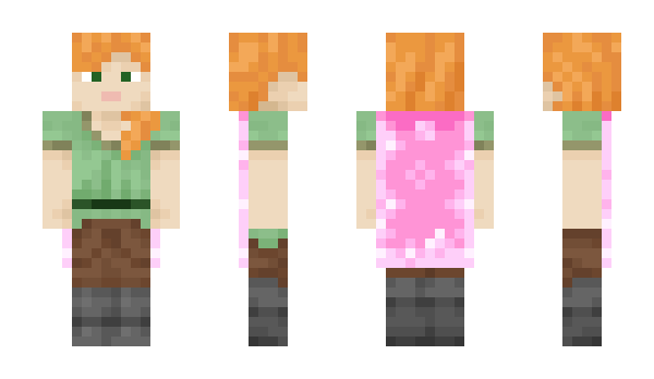 Minecraft skin Anya8