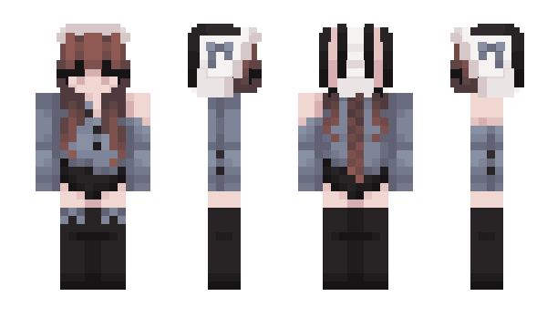 Minecraft skin fiyaabear