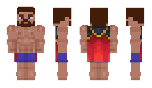 Minecraft skin PresentMan