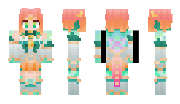 Minecraft скін по ніку RainbowKathi